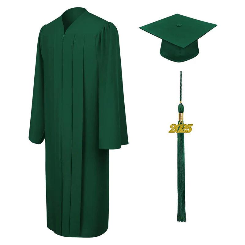 Matte Hunter Elementary Cap & Gown - Krieger Elementary School - Graduation Gown and Cap
