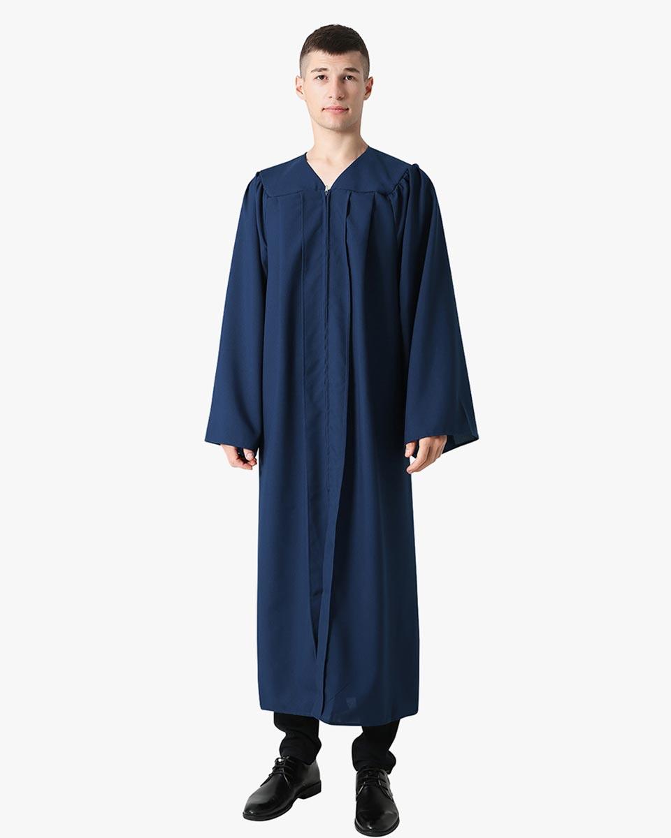 Economy Bachelor Graduation Gown Only - 12 Colors Available - Graduation Gown and Cap