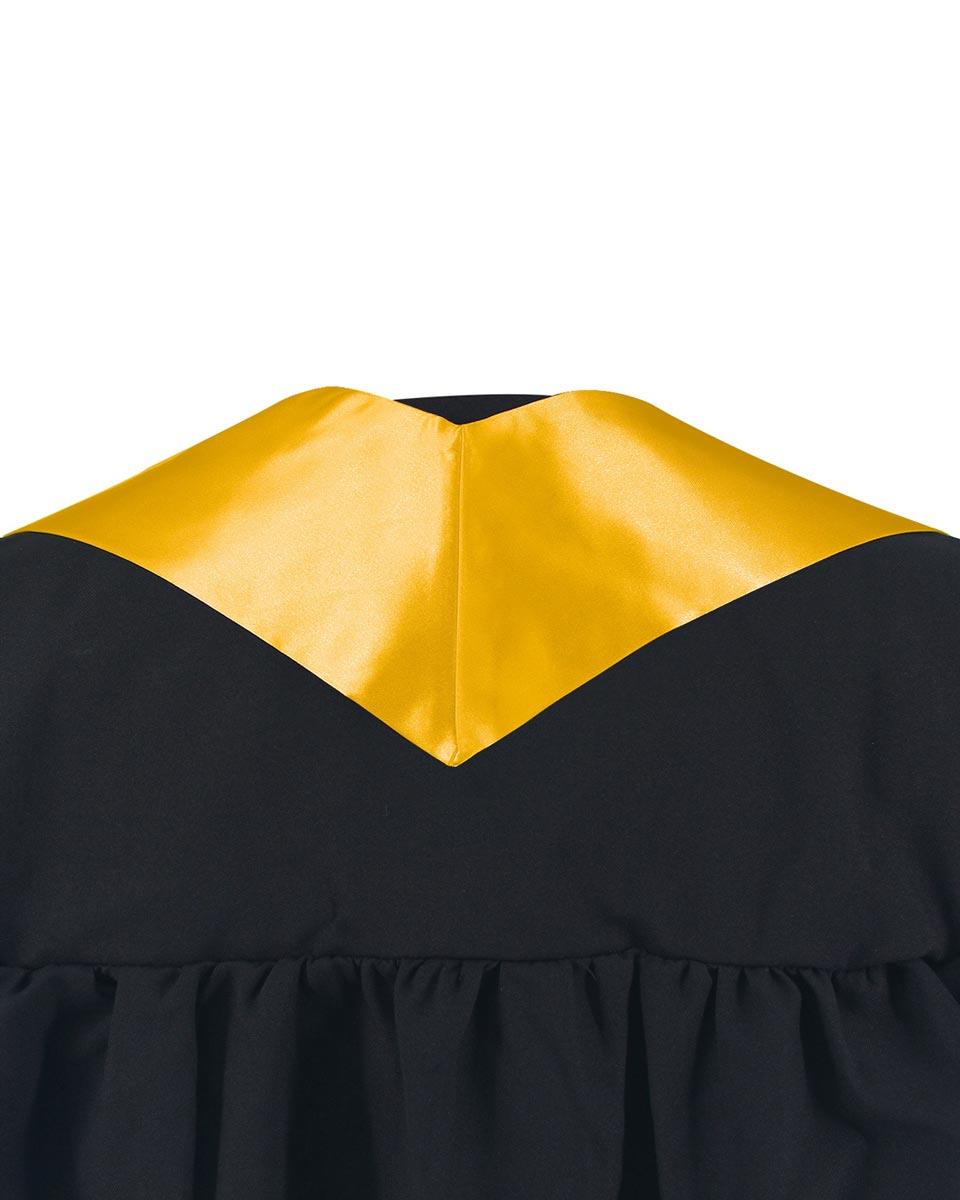 Plain Graduation Stole - 16 Colors Available - Graduation Gown and Cap