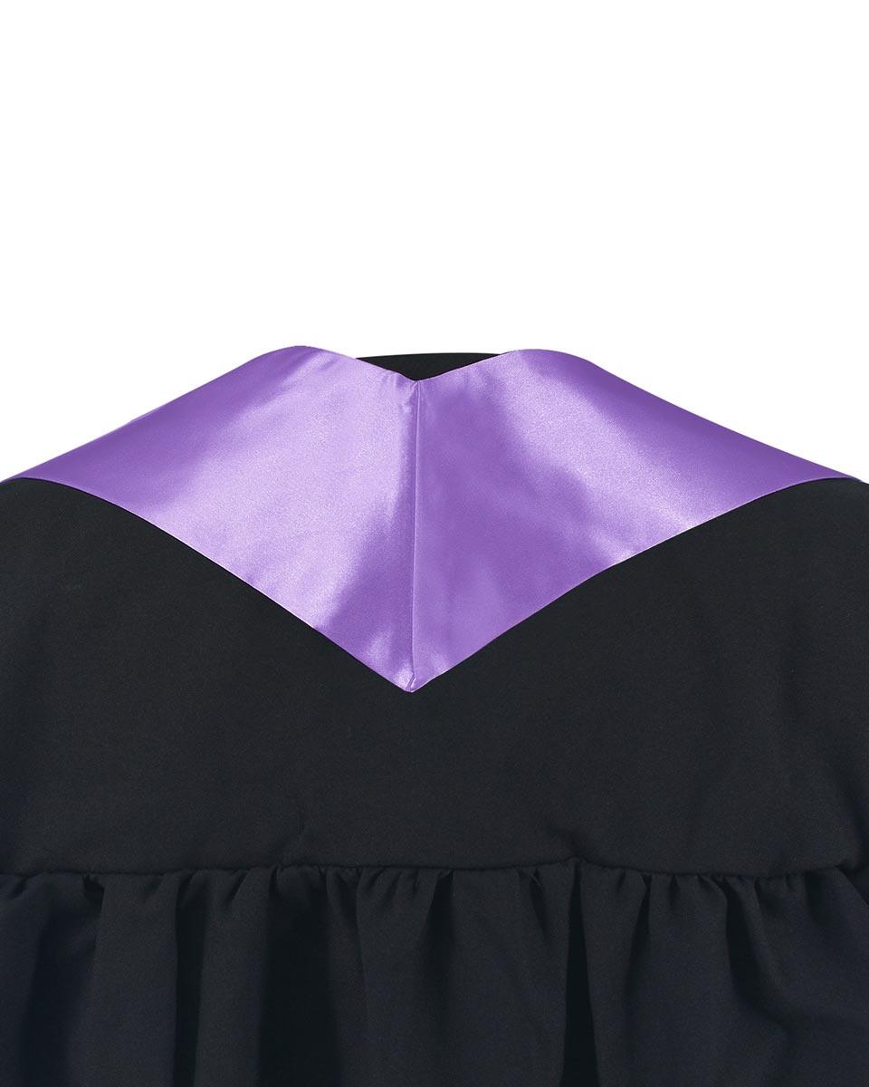 Plain Graduation Stole - 16 Colors Available - Graduation Gown and Cap
