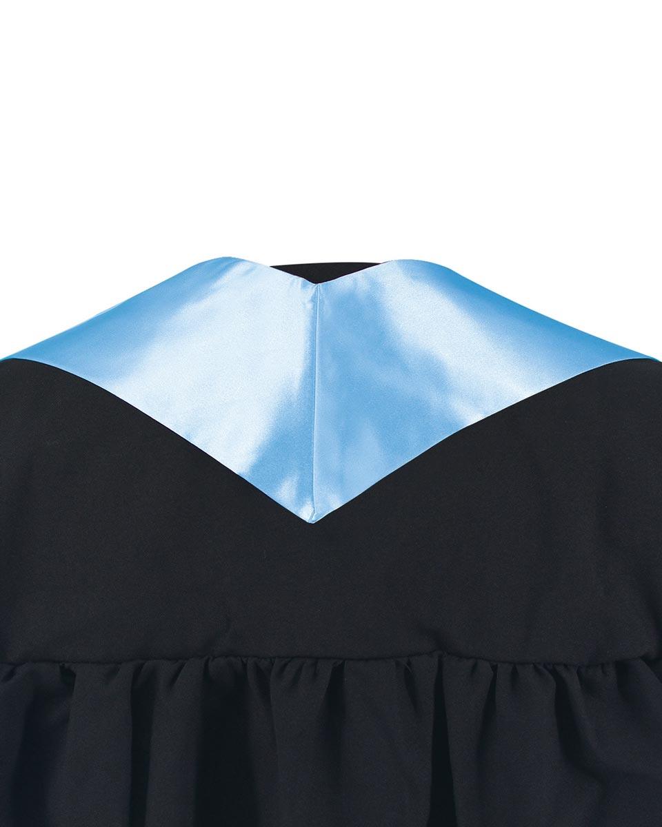 Plain Graduation Stole - 16 Colors Available - Graduation Gown and Cap