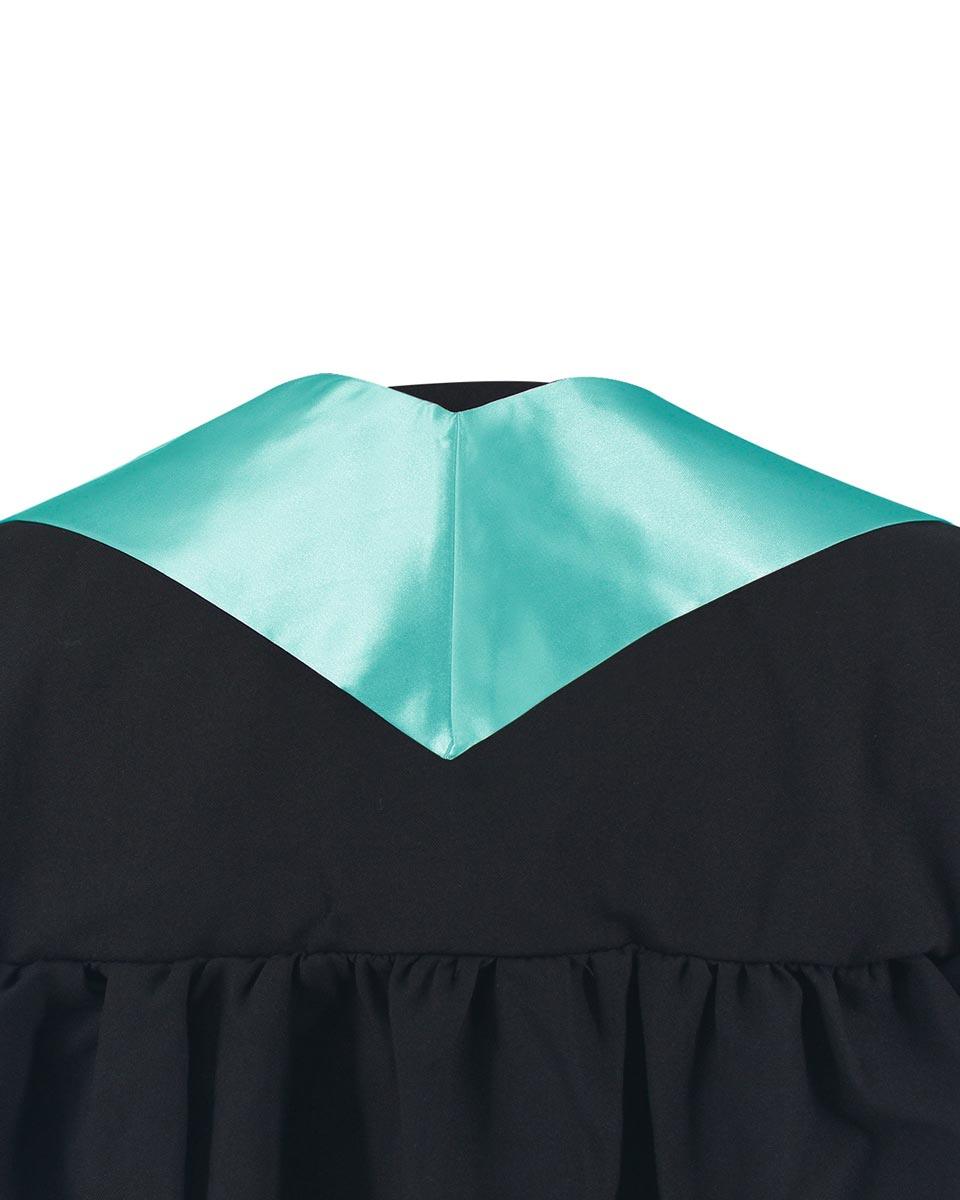 Plain Graduation Stole - 16 Colors Available - Graduation Gown and Cap