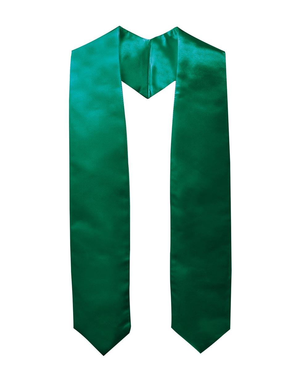Plain Graduation Stole (Youth) - 15 Colors Available - Graduation Gown and Cap