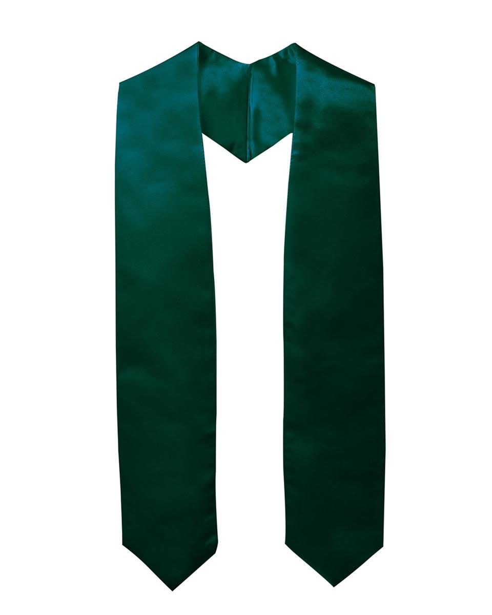 Plain Graduation Stole (Youth) - 15 Colors Available - Graduation Gown and Cap