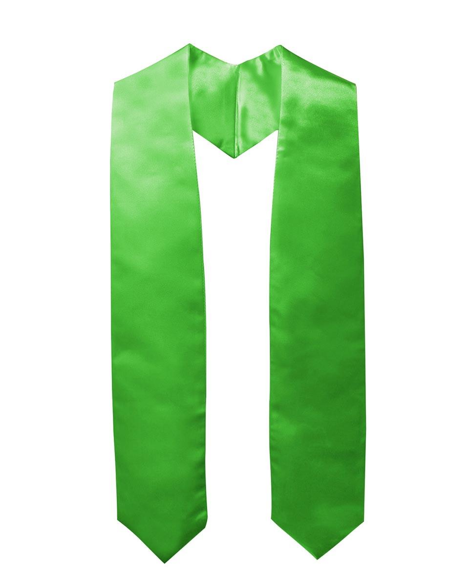 Plain Graduation Stole (Youth) - 15 Colors Available - Graduation Gown and Cap