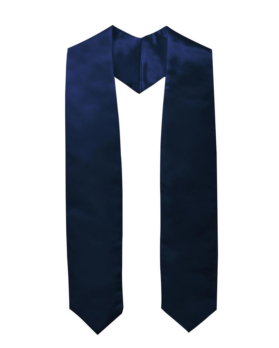 Plain Graduation Stole (Youth) - 15 Colors Available - Graduation Gown and Cap