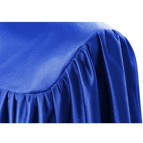 Shiny Royal Blue Kindergarten/Preschool Gown - Graduation Gown and Cap