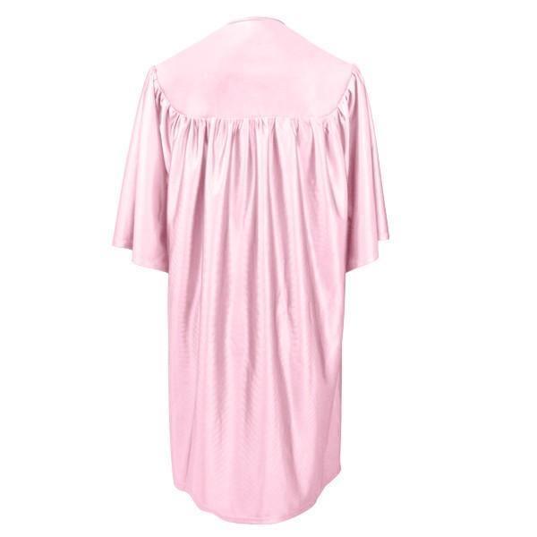 Shiny Pink Kindergarten/Preschool Gown - Graduation Gown and Cap