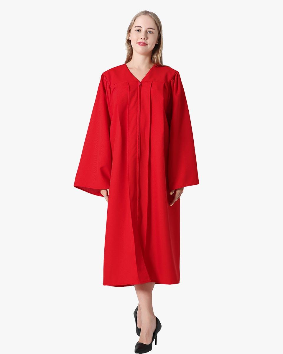 Economy Bachelor Graduation Gown Only - 12 Colors Available - Graduation Gown and Cap