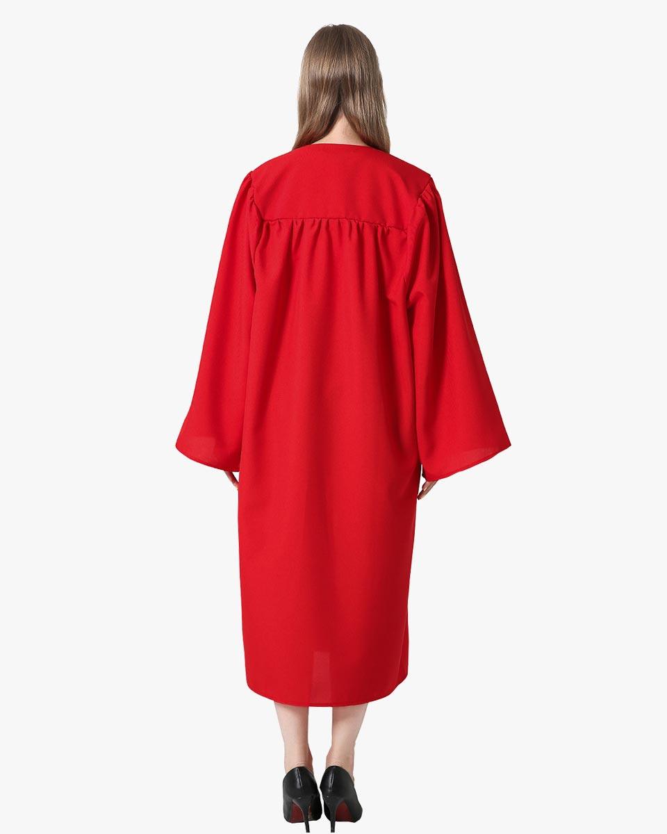 Economy Bachelor Graduation Gown Only - 12 Colors Available - Graduation Gown and Cap