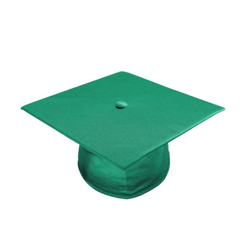 Shiny Emerald Green High School Cap & Gown - Graduation Gown and Cap