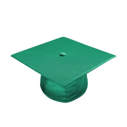 Shiny Emerald Green Kindergarten/Preschool Cap - Graduation Gown and Cap