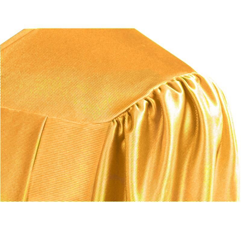 Shiny Antique Gold Elementary Cap & Gown - Graduation Gown and Cap