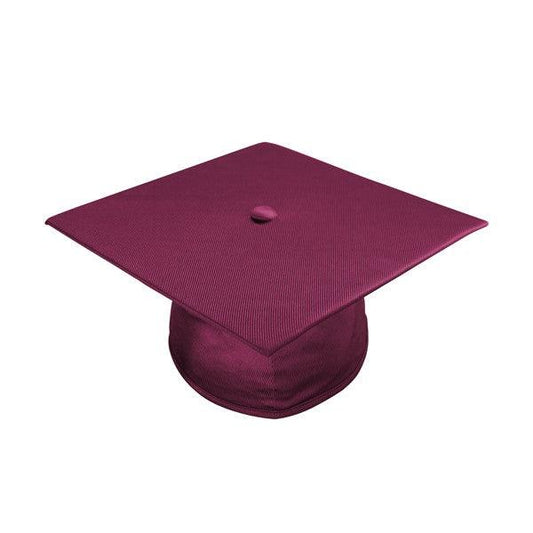 Shiny Maroon Kindergarten/Preschool Cap - Graduation Gown and Cap