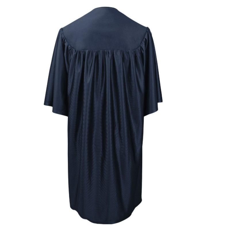 Shiny Navy Blue Kindergarten/Preschool Cap & Gown - Graduation Gown and Cap