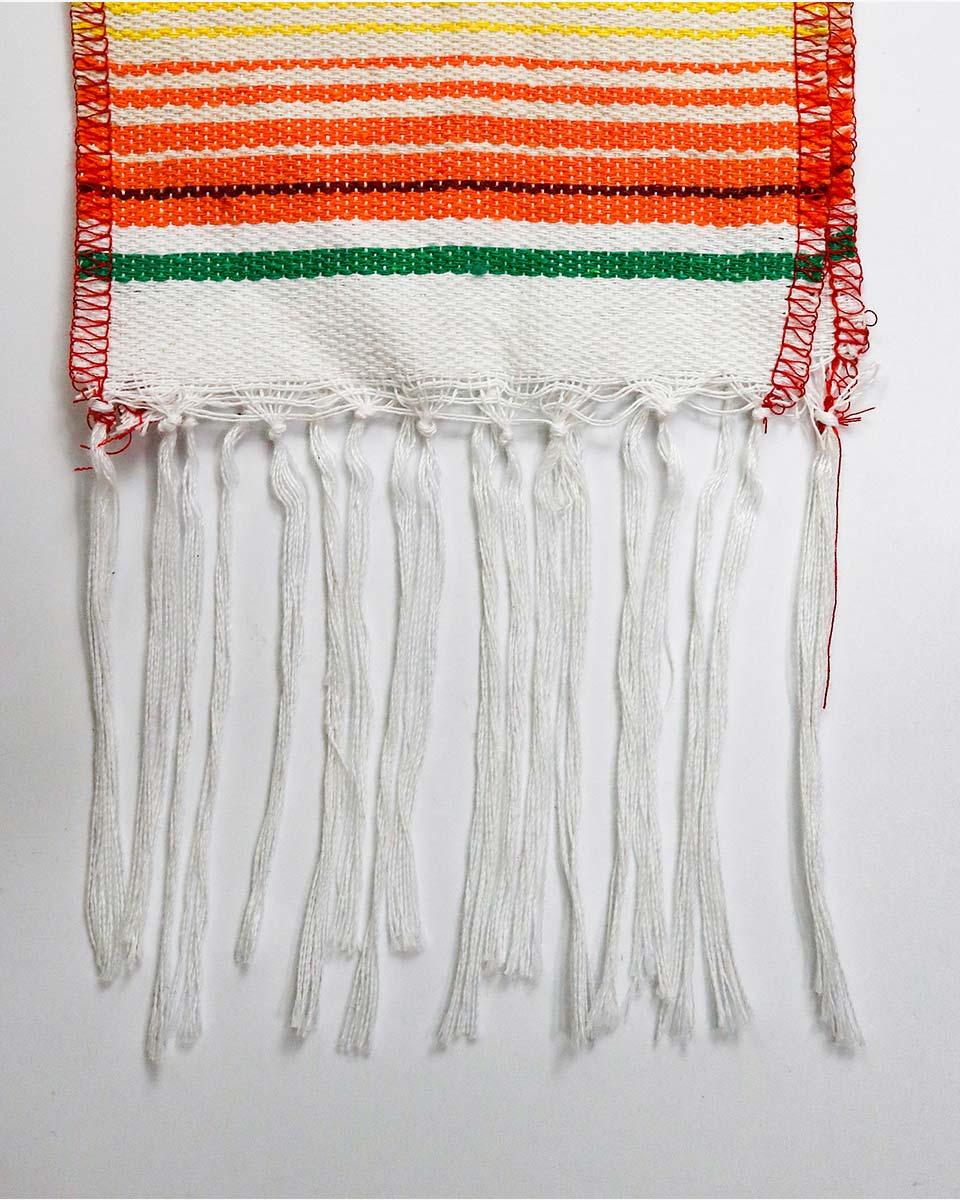 Mexican Serape Graduation Stole with White Tassel - 7 Colors Available - Graduation Seller