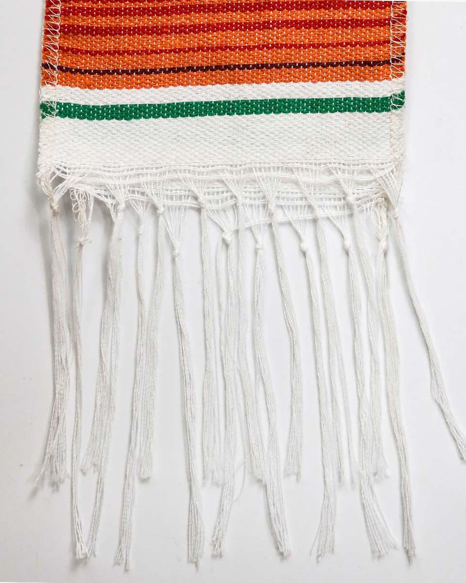 Mexican Serape Graduation Stole with White Tassel - 7 Colors Available - Graduation Seller