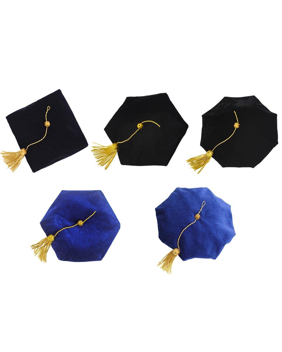 Classic Doctoral Graduation Gown Tam Package - Graduation Gown and Cap