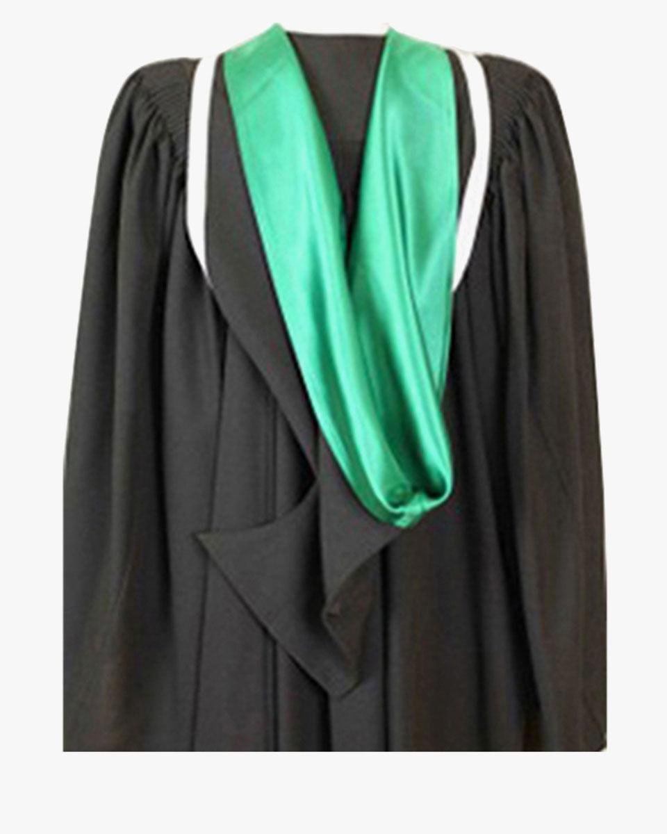 Custom UK British Oxford Style Academic Hood - Graduation Gown and Cap